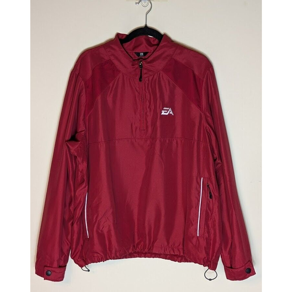 WP Golf Men's Large Weatherproof Windbreaker EA Electronic Arts Masters Utility